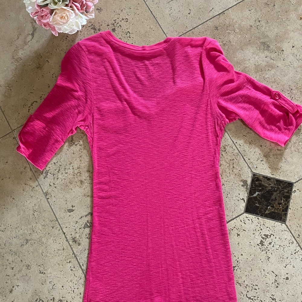 Derek heart short sleeve like new sz lg shirt